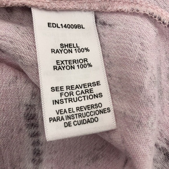 Womens Small Flowy Boho Pink Purple Tunic Tank Top by C'isa - Picture 11 of 11